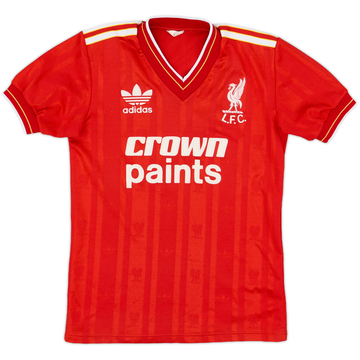 1985-87 Liverpool Home Shirt - 7/10 - (L.Boys)