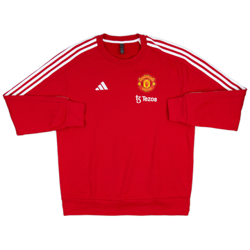 2024-25 Manchester United adidas DNA Sweat Top - As New