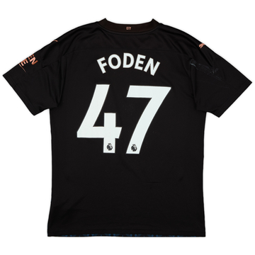 2020-21 Manchester City Away Shirt Foden #47 - 5/10 - (M)