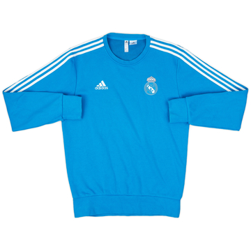 2018-19 Real Madrid adidas Sweat Top - 9/10 - (M)