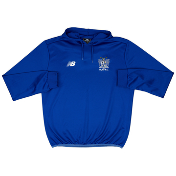 2015-16 Bury FC New Balance Hooded Top - 8/10 - (L)