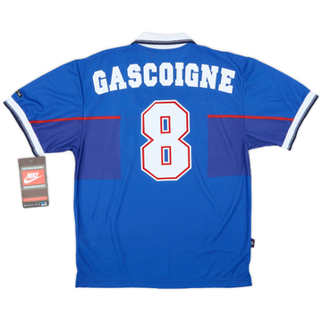 1997-99 Rangers Home Shirt Gascoigne #8 (M)