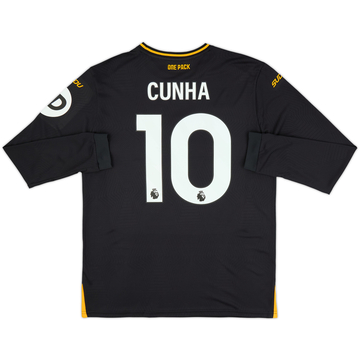 2024-25 Wolves Away L/S Shirt Cunha #10