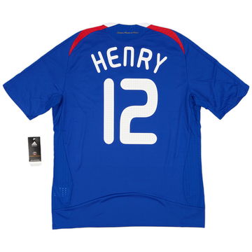 2007-08 France Home Shirt Henry #12 (L)
