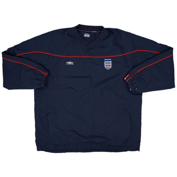 2002-04 England Umbro Drill Top - 7/10 - (XL)