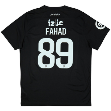 2024-25 Al Qadsiah GK Home Shirt Fahad #89 - As New - (XL)