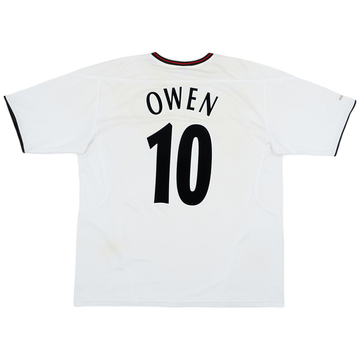 2003-04 Liverpool Away Shirt Owen #10 - 5/10 - (XXL)