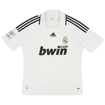 2008-09 Real Madrid Home Shirt - 5/10 - (M)
