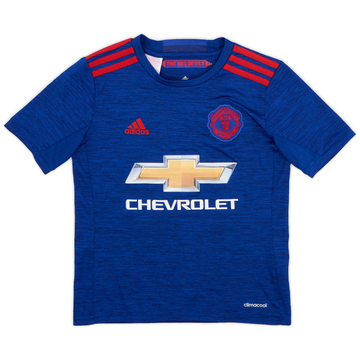 2016-17 Manchester United Away Shirt - 9/10 - (S.Boys)