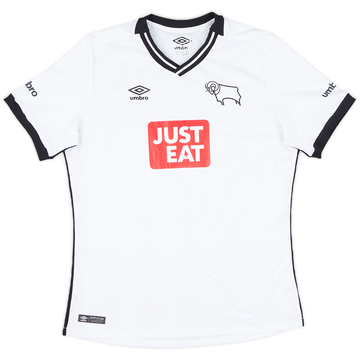 2015-16 Derby County Home Shirt - 8/10 - (L.Boys)