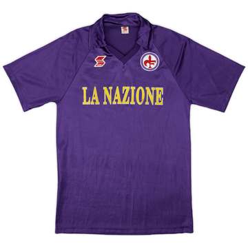 1989-90 Fiorentina Home Shirt - 8/10 - (S)