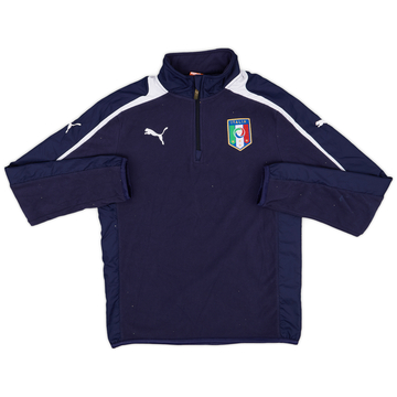 2012-13 Italy Puma 1/4 Zip Fleece Top - 6/10 - (S)