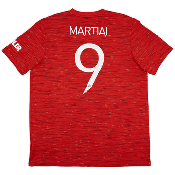 2020-21 Manchester United Home Shirt Martial #9 - 5/10 - (XL)