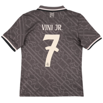 2024-25 Real Madrid Third Shirt Vini Jr #7 (KIDS)