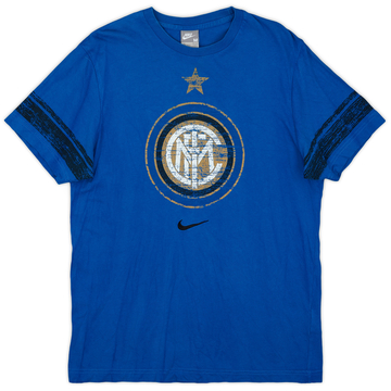 2008-09 Inter Milan Graphic Tee - 8/10 - (M)