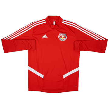 2019-20 New York Red Bulls adidas Sweat Top - 8/10 - (M)