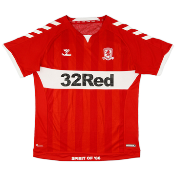 2018-19 Middlesbrough Home Shirt - 7/10 - (XXL)