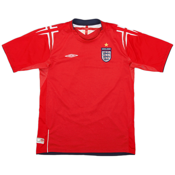2004-06 England Away Shirt - 8/10 - (XL.Boys)