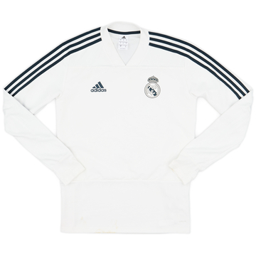 2018-19 Real Madrid adidas Sweat Top - 6/10 - (S)