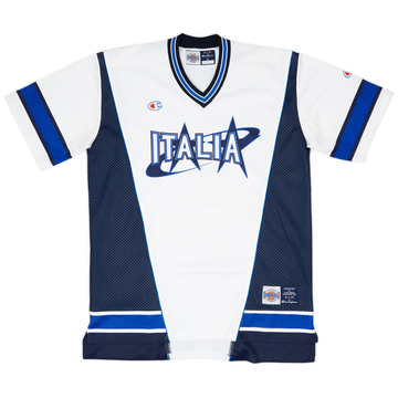 1998-00 Italy National Basketball Team Champion Shooting Shirt - 8/10 - (L)