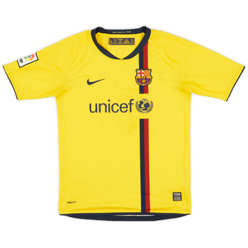 2008-10 Barcelona Away Shirt - 7/10 - (L.Boys)