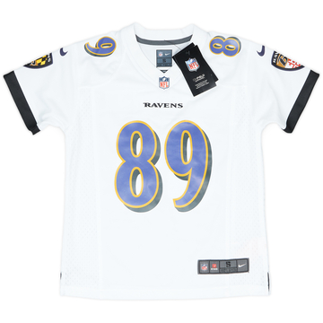 2018-24 Baltimore Ravens Andrews #89 Nike Game Away Jersey (S.Boys)