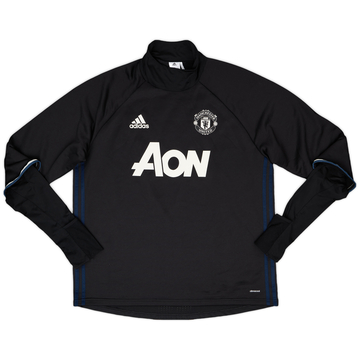 2016-17 Manchester United adidas Drill Top - 10/10 - (XL)