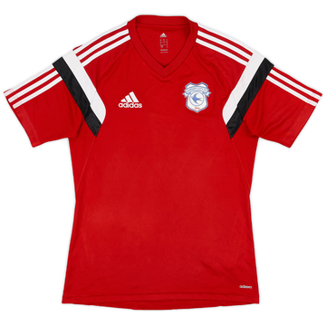 2015-16 Cardiff adidas Training Shirt - 8/10 - (S)