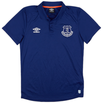 2018-19 Everton Umbro Polo Shirt - 9/10 - (S)