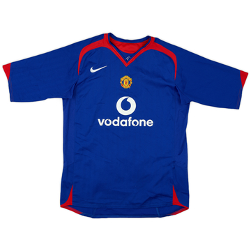 2005-06 Manchester United Away Shirt - 8/10 - (XL.Boys)