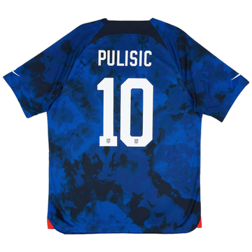 2022-23 USA Away Shirt Pulisic #10