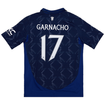 2024-25 Manchester United Away Shirt Garnacho #17 (KIDS)