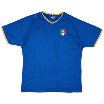2007-08 Italy Home Shirt - 4/10 - (XL)
