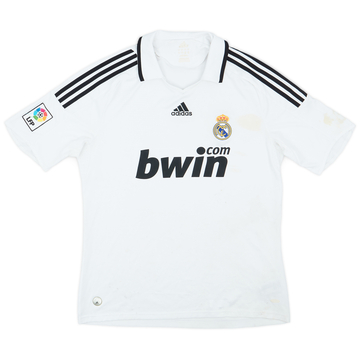 2008-09 Real Madrid Home Shirt - 5/10 - (L)