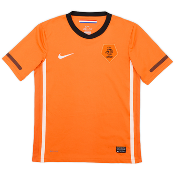 2010-11 Netherlands Home Shirt - 8/10 - (10-12 Years)