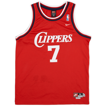 1983-84 San Diego Clippers Odom #7 Nike Rewind Swingman Jersey - 7/10 - (XL.Boys)