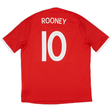 2010-11 England Away Shirt Rooney #10 - 6/10 - (XXL)