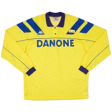 1992-94 Juventus Away L/S Shirt - 8/10 - (L)