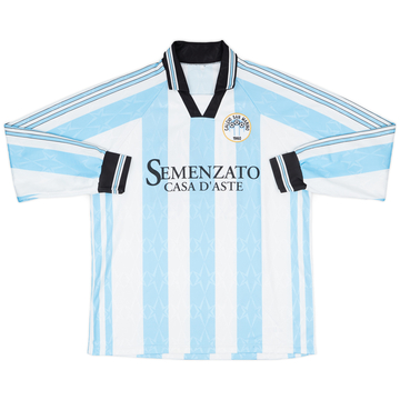1996-00 Calcio San Marino Match Issue Home L/S Shirt #14