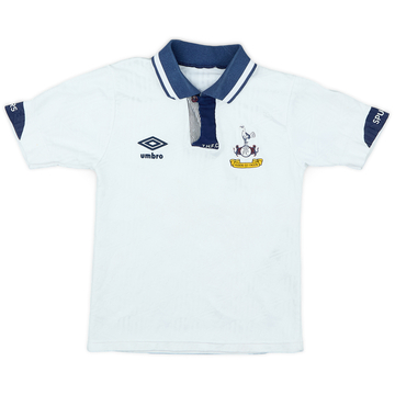 1991-93 Tottenham Home Shirt - 8/10 - (S.Boys)