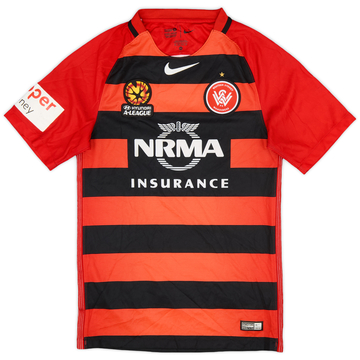 2016-17 Western Sydney Wanderers Home Shirt - 6/10 - (XS)