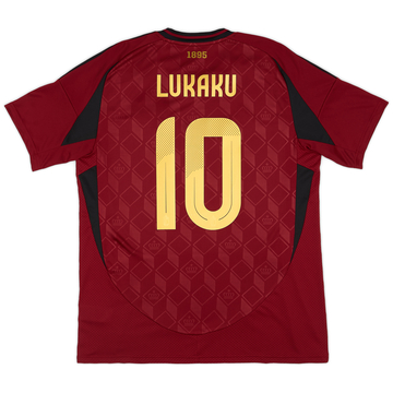 2024-25 Belgium Home Shirt Lukaku #10