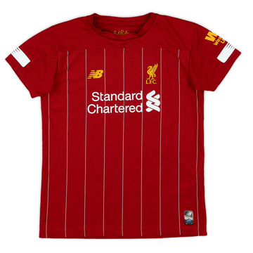 2019-20 Liverpool Home Shirt - 7/10 - (S.Boys)