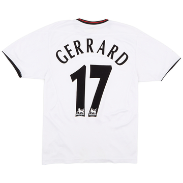 2003-04 Liverpool Away Shirt Gerrard #17 - 7/10 - (S)