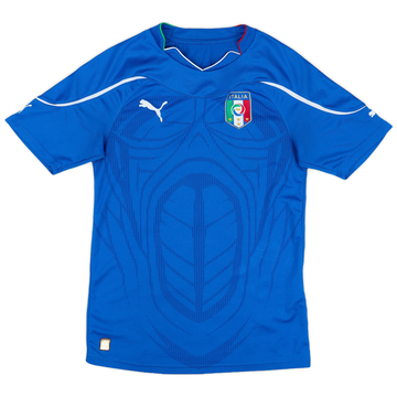 2010-12 Italy Home Shirt - 8/10 - (XL.Boys)