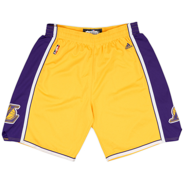 2010-14 LA Lakers adidas Swingman Home Shorts - 6/10 - (XL)