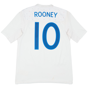 2010-11 England Home Shirt Rooney #10 - 7/10 - (M)