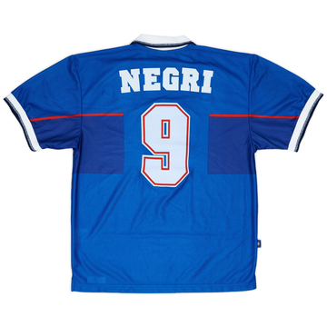 1997-98 Rangers Match Issue Home Shirt Negri #9