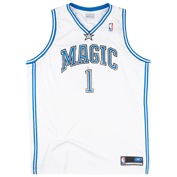 2003-04 Authentic Orlando Magic McGrady #1 Reebok Jersey (Home) XXL