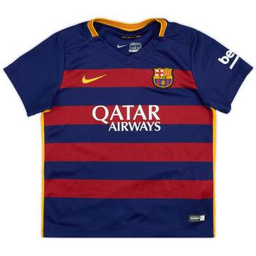 2015-16 Barcelona Home Shirt - 9/10 - (5-6 Years)